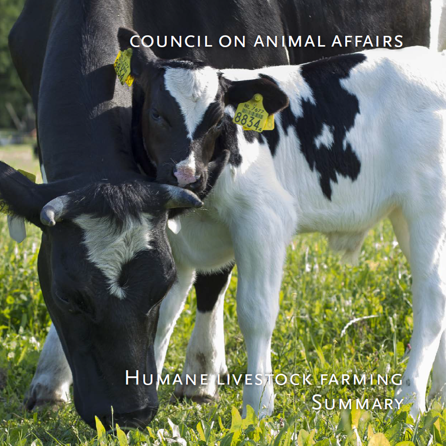 Humane Livestock Farming | Publication | Council on Animal Affairs